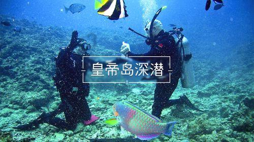 时尚拼接牛仔裤